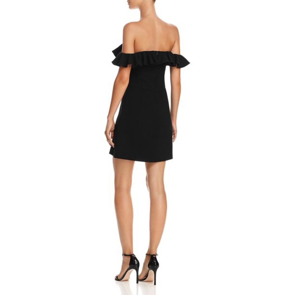 French Connection Women's Whisper Light Ruffle Dress